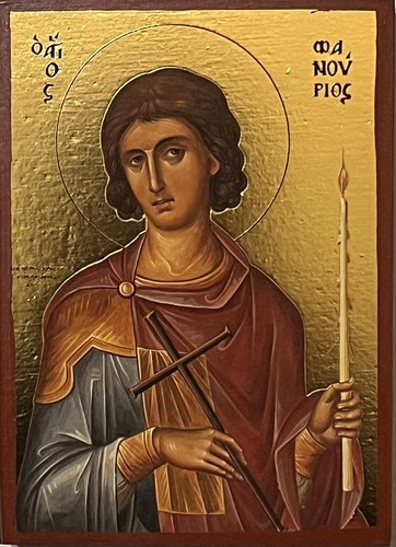 Saint phanourios icon - saint,