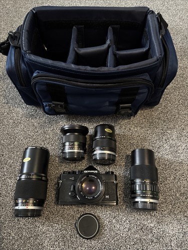 Olympus black 5x lens - olympus,