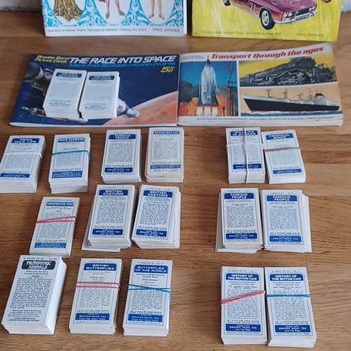 Brooke bond tea cards mixed - tea,
