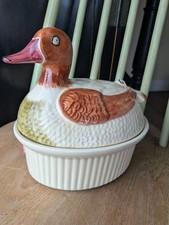 Duck Egg Holder Ceramic Dish