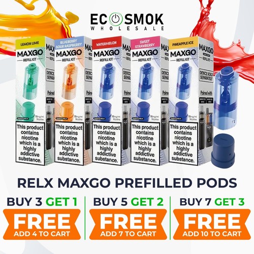 Relx maxgo prefilled pods - pods,