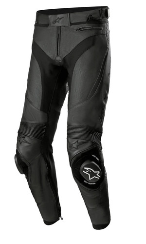 Men black leather motorcycle - men's,