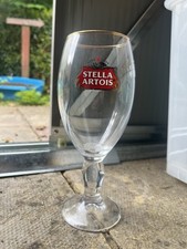 Stella artois pint glass used - stella,
