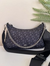 Dkny Black Grey Monogram Dkny