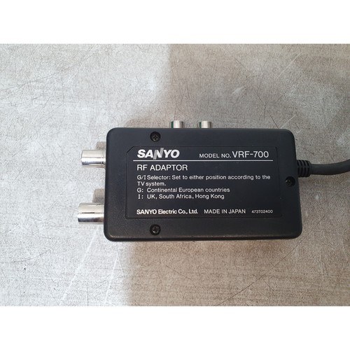 Sanyo vrf 700 adapter - vrf-700,