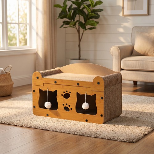 Cat house bed - 3-in-1,