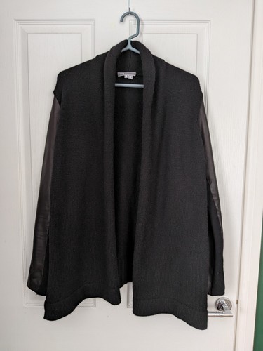 Vince black leather - vince,