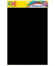 A3 Black Card, 8 sheets