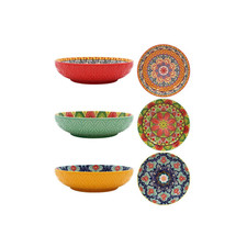 Lesser and Pavey 22cm Tuscany Pasta Bowl Snacks Salad Fruit Bowl - 3 Colours