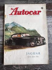 The Autocar Magazine 14th January 1955 Jaguar Daimler Regency Mk 2 1950's 50's