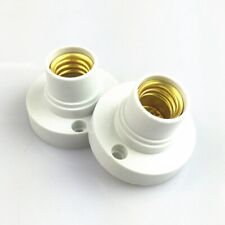 2/ 4/ 10Pcs E14 PBT Light Bulb Lamp Fixing Base Holder Screw Socket