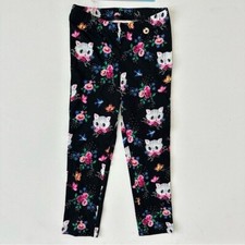 Mim Pi Cat Print Leggings Size