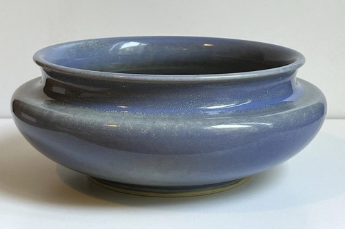 Ruskin pottery bowl dated - bowl,