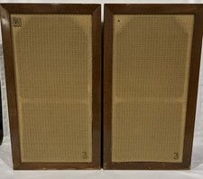 AR Inc. Vintage Ar-3 Acoustic Speakers. Pair With Boxes. Cherry . Sn 56141/56145
