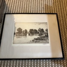 John Fullwood Original Etching