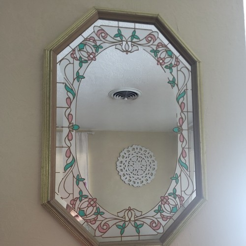 Vintage octagonal floral - vintage,