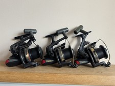 Rare Set Of 3 Daiwa Emblem Baboon 4500h Carp Fishing Pit Reels Like 5000t. Gs SS