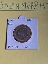 RARE 2 POUNDS 2024 JERSEY Sir Winston ERROR MULE COIN NO DOMINATION!!