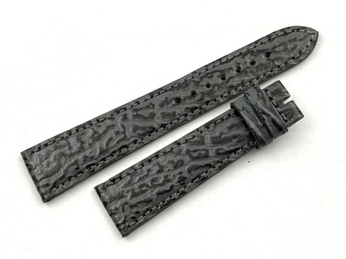 Genuine grey shark leather - shark,