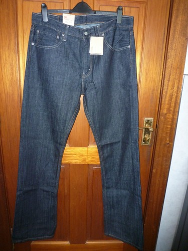 Levi 527 blue - blue, mens