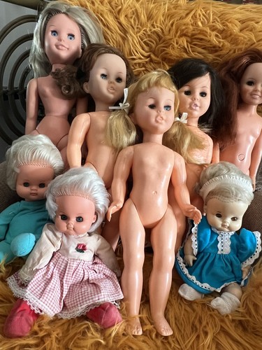 Vintage doll bundle joblot - bundle, tlc