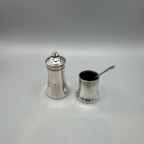 Vintage silver plated cruet - silver,