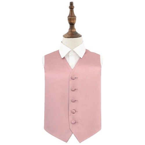 Dusty pink satin plain solid - dusty,
