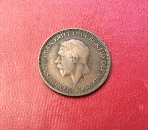 1933 george old english half - v,