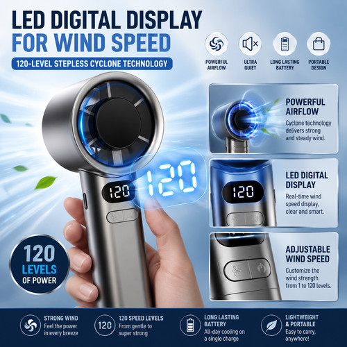 Usb handheld fan rechargeable - usb,