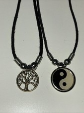 Yin Yang & Tree of Life Necklace Pendant Jewellery Gift