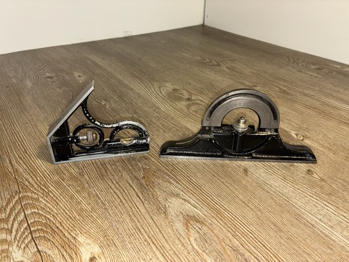 Vtg starrett protractor - l.s.,
