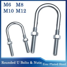 M6 - M12 Rounded U Bolts &