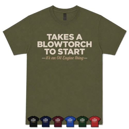 Takes blowtorch start - to,