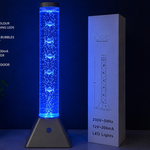 Euro 90cm led rgb - 90cm, bubble