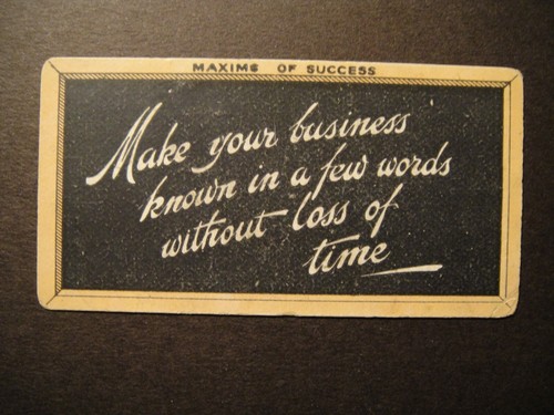 Singleton cole maxims - singleton, &