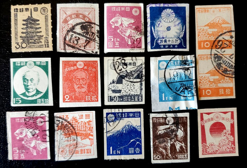 Japan stamps lot - japan,