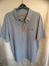 Mens BNWT lt blue collared