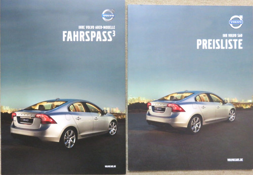 Volvo s60 v60 xc60 brochure - volvo,