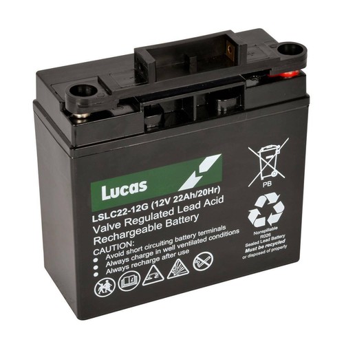 Lucas 12v 22ah - lucas,