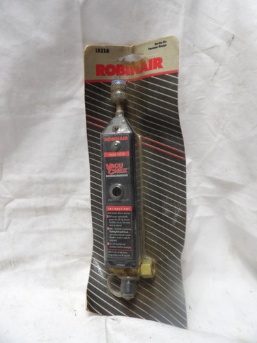 Robinair vacuum gauge - go-no-go,