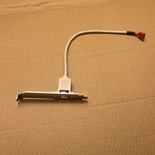 Firewire 400 Single Port Rear Panel Motherboard Expansion Bracket backplate R3A