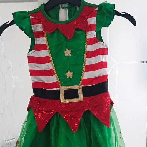 Girls christmas elf - elf, fancy