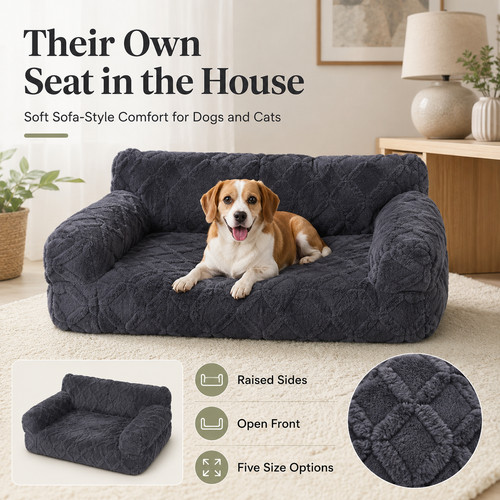 Dog bed sofa - dog,