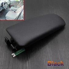 Black console center armrest - center,
