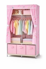 Kids Pink Floral Portable