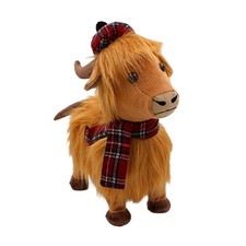 Dancing Highland Cow Decor