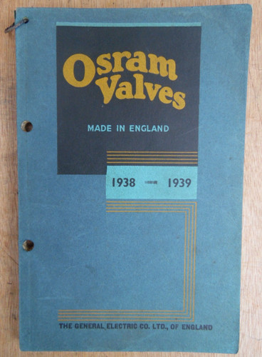 Vintage osram valves - osram,