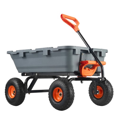 Poly garden dump cart - dump,