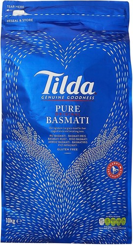 Tilda pure basmati rice kg - pure, 10