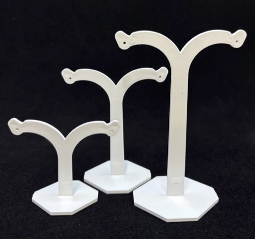 Earring stands plastic set - plastic, (set